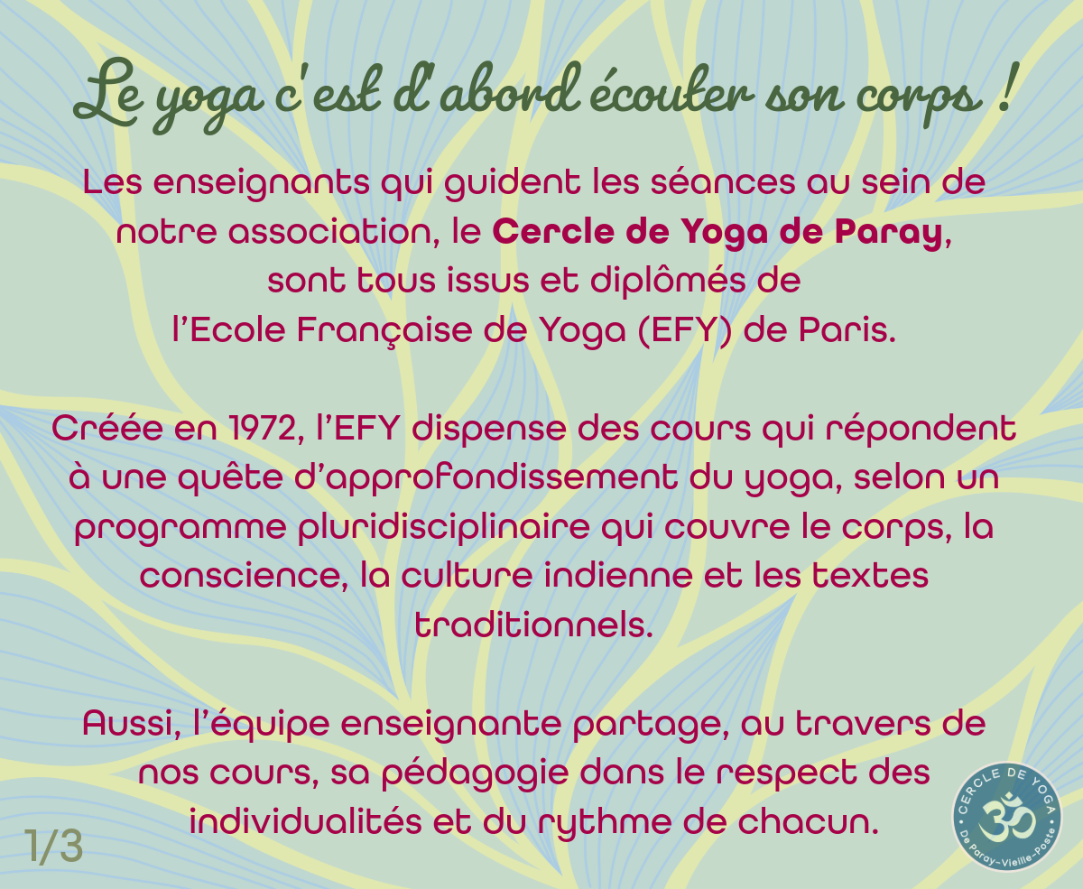 Ecouter son corps 1